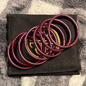 Maroon Budhagirl bracelets